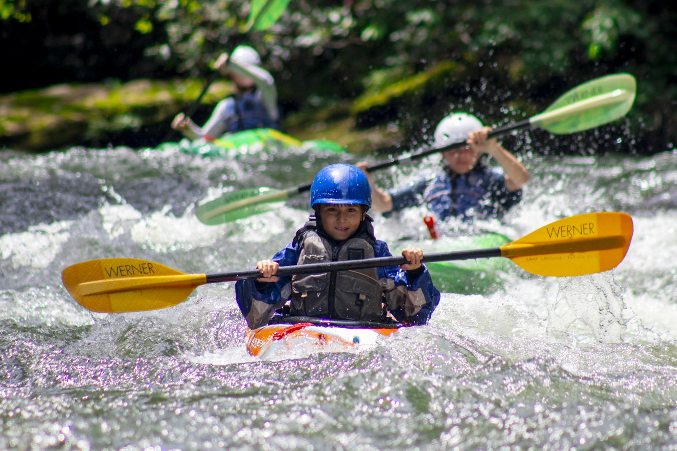 Whitewater Kayaking Camp Carolina